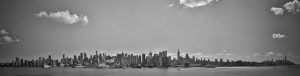 New York City panorama from New Jersey
