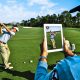 Golf Lessons on driving range