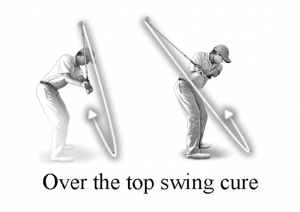 over the top swing cure