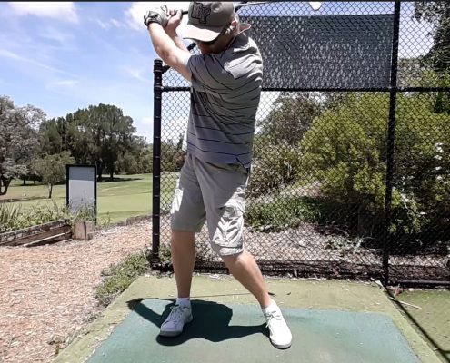 golf swing over-rotation